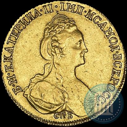 Фото 10 рублей 1779 года СПБ 
