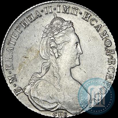 Фото 1 рубль 1780 года СПБ-ИЗ 