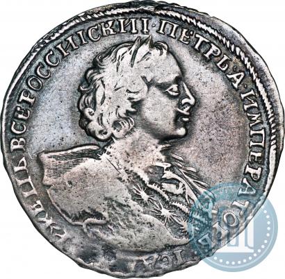Picture Poltina 1723 year  "Portrait with ermine mantle"