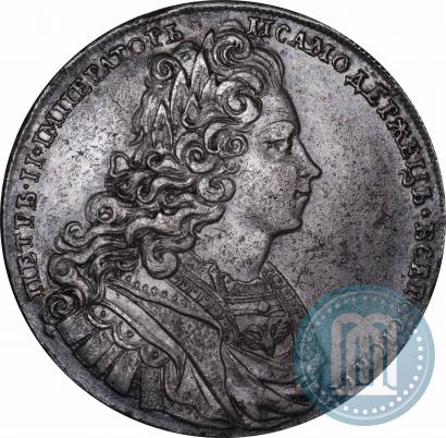 Фото 1 рубль 1727 года  "Московский тип"