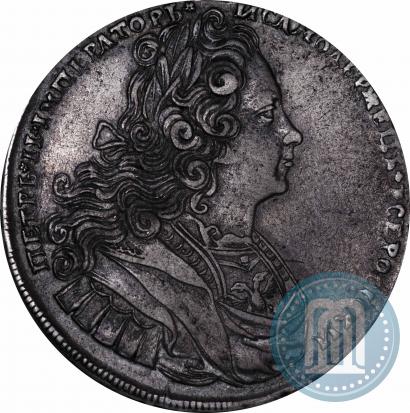 Фото 1 рубль 1728 года  "Тип 1727"