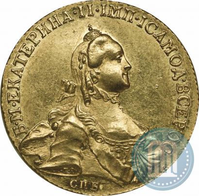 Picture 10 roubles 1762 year СПБ 
