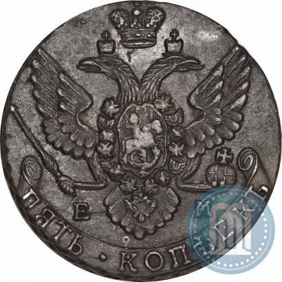 Фото 5 копеек 1788 года ЕМ 