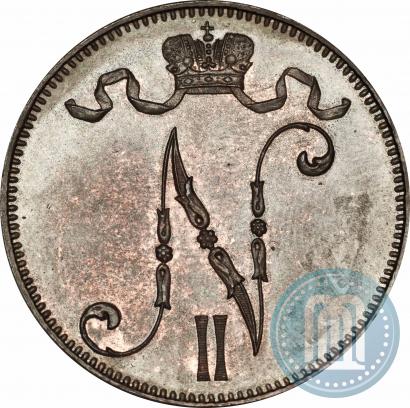 Picture 5 pennia 1901 year  