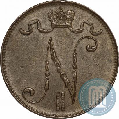 Фото 5 пенни 1901 года  