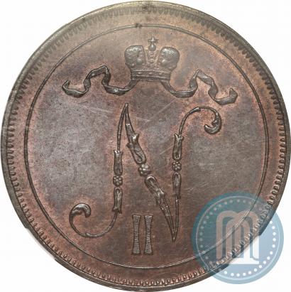 Фото 10 пенни 1911 года  