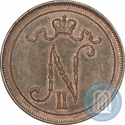 Фото 10 пенни 1912 года  