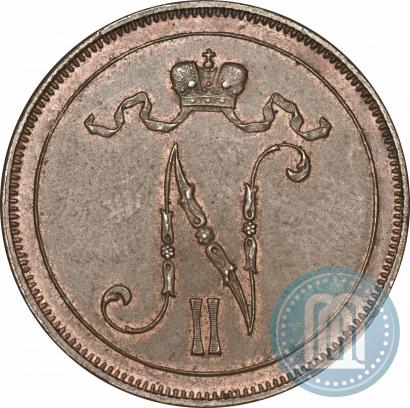 Picture 10 pennia 1913 year  