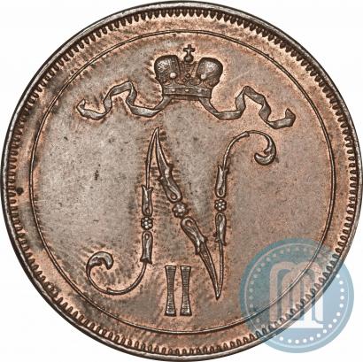 Picture 10 pennia 1914 year  