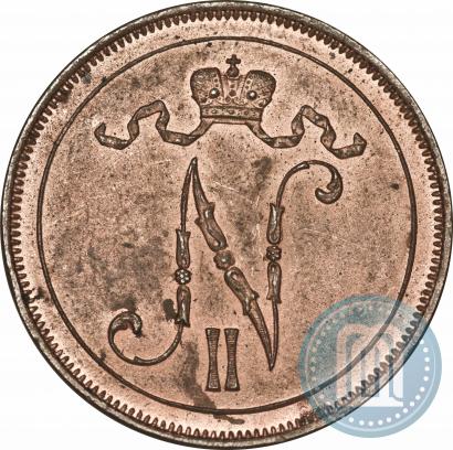Фото 10 пенни 1916 года  