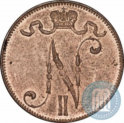 Picture 5 pennia 1916 year  