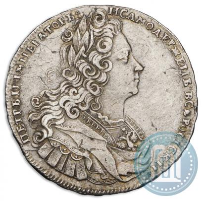 Picture 1 rouble 1727 year  "Moscow type"