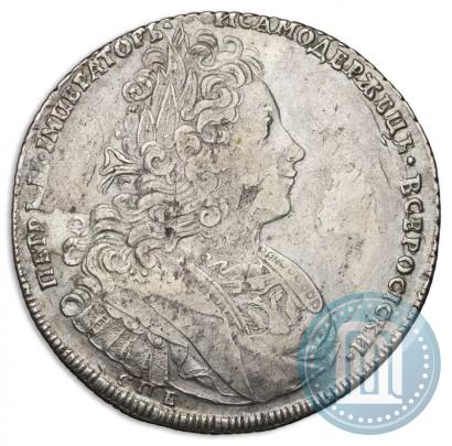 Picture 1 rouble 1727 year СПБ "Petersburg type"