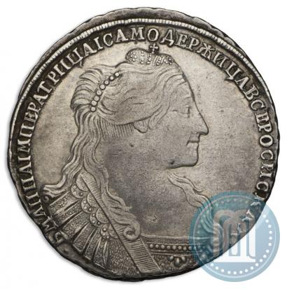 Фото Полтина 1735 года  