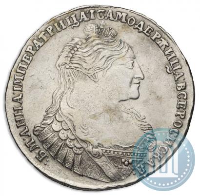 Фото 1 рубль 1736 года  "Тип 1735 года"