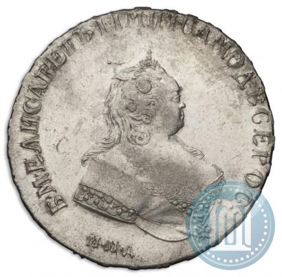 Picture 1 rouble 1743 year ММД 