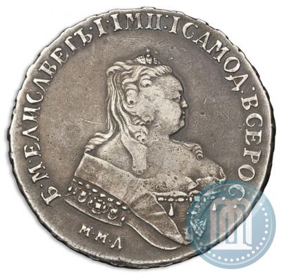 Picture 1 rouble 1745 year ММД 