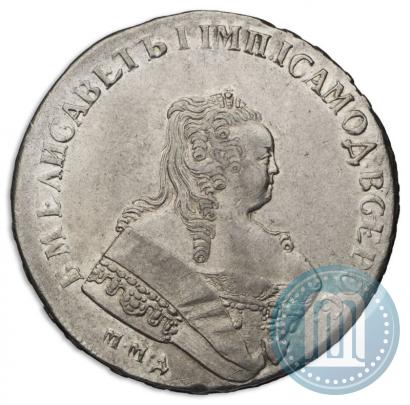 Picture 1 rouble 1750 year ММД 
