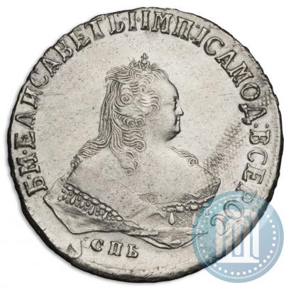 Picture 1 rouble 1751 year СПБ 