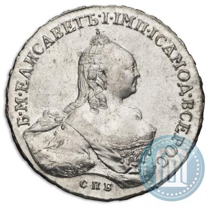 Фото 1 рубль 1760 года СПБ-ЯI 