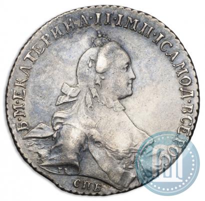 Picture 1 rouble 1765 year СПБ-ЯI 
