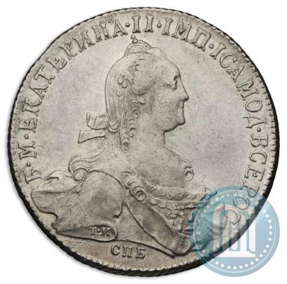 Фото 1 рубль 1774 года СПБ-ФЛ 