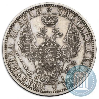 Picture 1 rouble 1852 year СПБ-HI 
