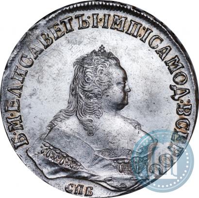 Picture 1 rouble 1749 year СПБ 