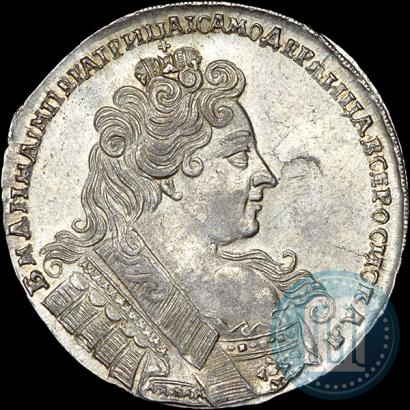 Фото 1 рубль 1731 года  