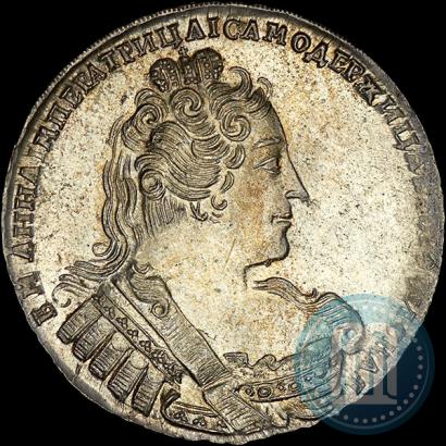Picture 1 rouble 1733 year  