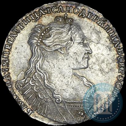 Фото Полтина 1736 года  