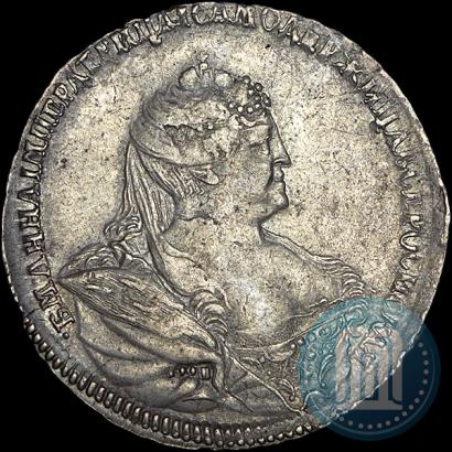 Фото Полтина 1738 года  "Московский тип"