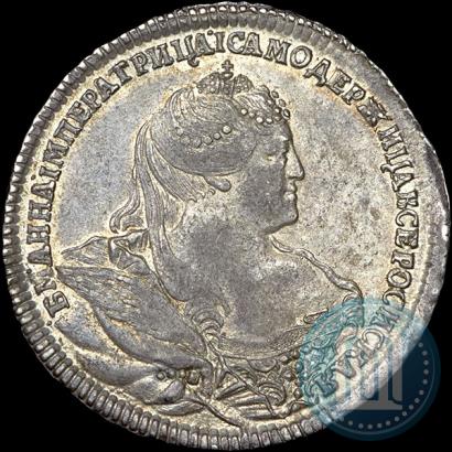 Picture Poltina 1740 year  "Moscow type"