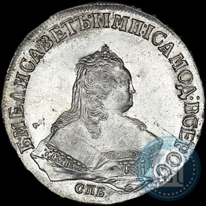 Picture 1 rouble 1749 year СПБ 