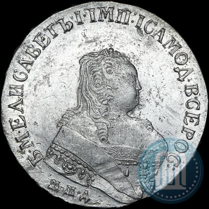 Picture 1 rouble 1752 year ММД-IШ 