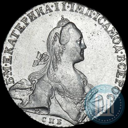 Picture 1 rouble 1766 year СПБ-АШ 