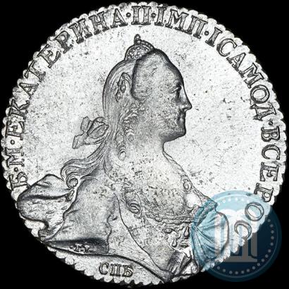 Picture 1 rouble 1770 year СПБ-ЯЧ 