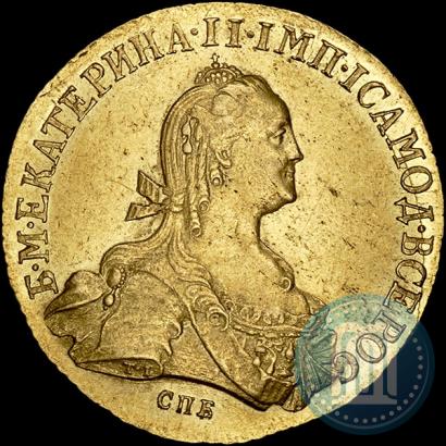 Picture 10 roubles 1776 year СПБ 