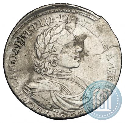Picture 1 rouble 1718 year OK-L 