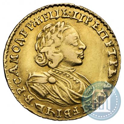 Фото 2 рубля 1721 года  