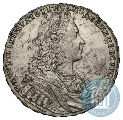 Фото 1 рубль 1729 года  "Тип 1728"