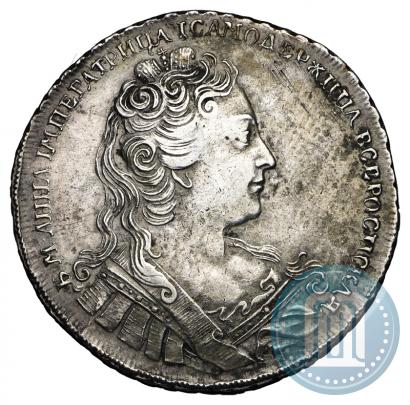 Фото 1 рубль 1730 года  