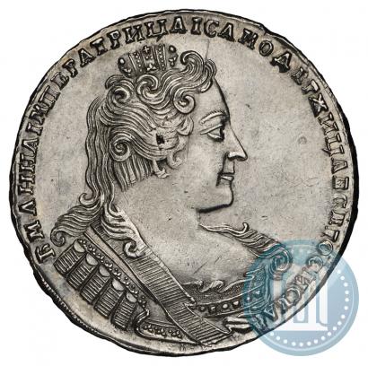 Фото 1 рубль 1733 года  