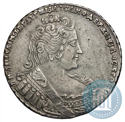 Picture 1 rouble 1733 year  