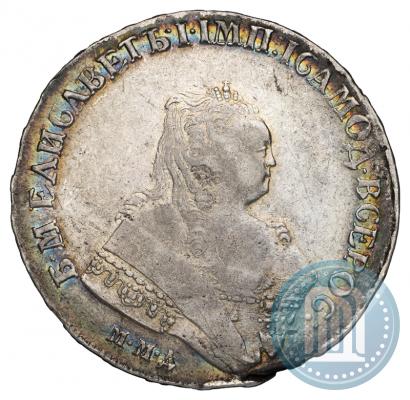 Picture 1 rouble 1752 year ММД-Е 