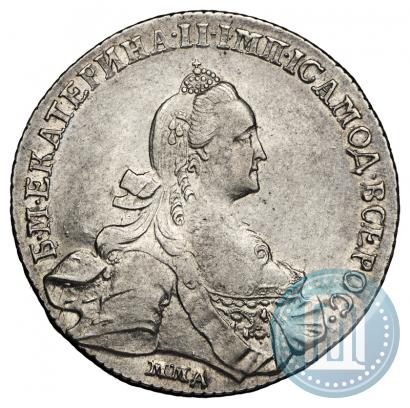 Фото 1 рубль 1768 года ММД-EI 