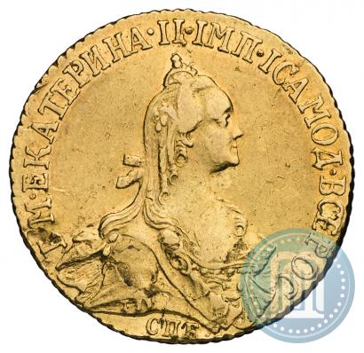 Picture 10 roubles 1769 year СПБ 