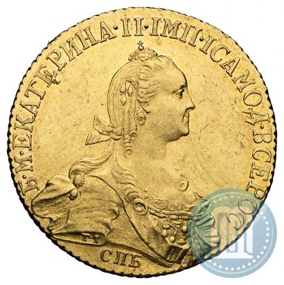 Picture 10 roubles 1773 year СПБ 