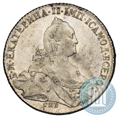 Фото 1 рубль 1774 года СПБ-ФЛ 