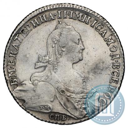 Picture 1 rouble 1775 year СПБ-ФЛ 